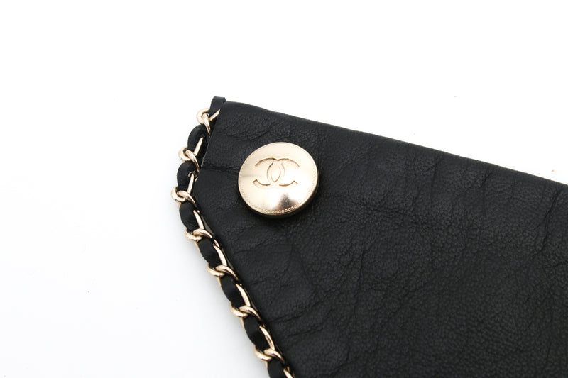 Chanel Leather Neck Scarf