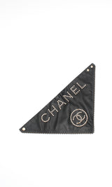 Chanel Leather Neck Scarf