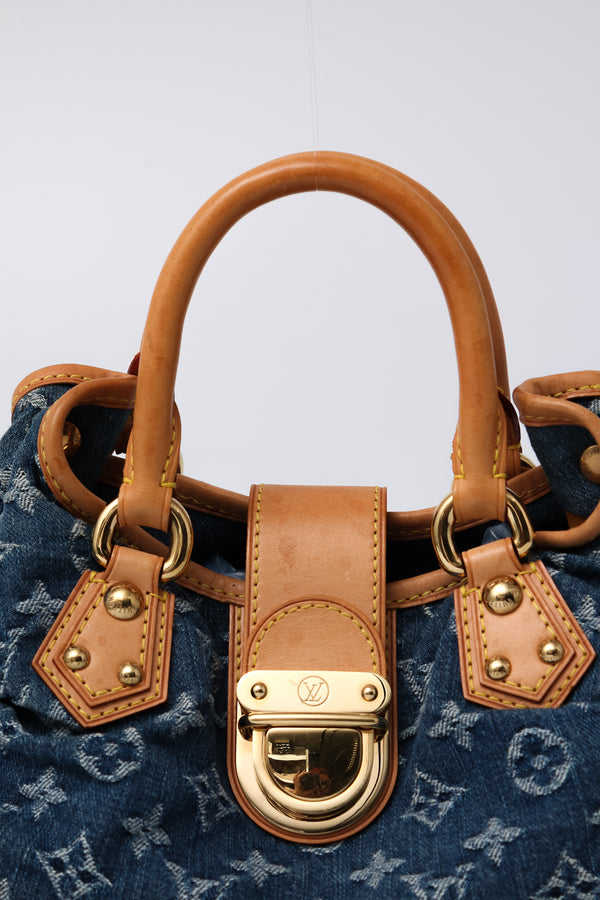 Louis Vuitton Monogram Denim Pleaty