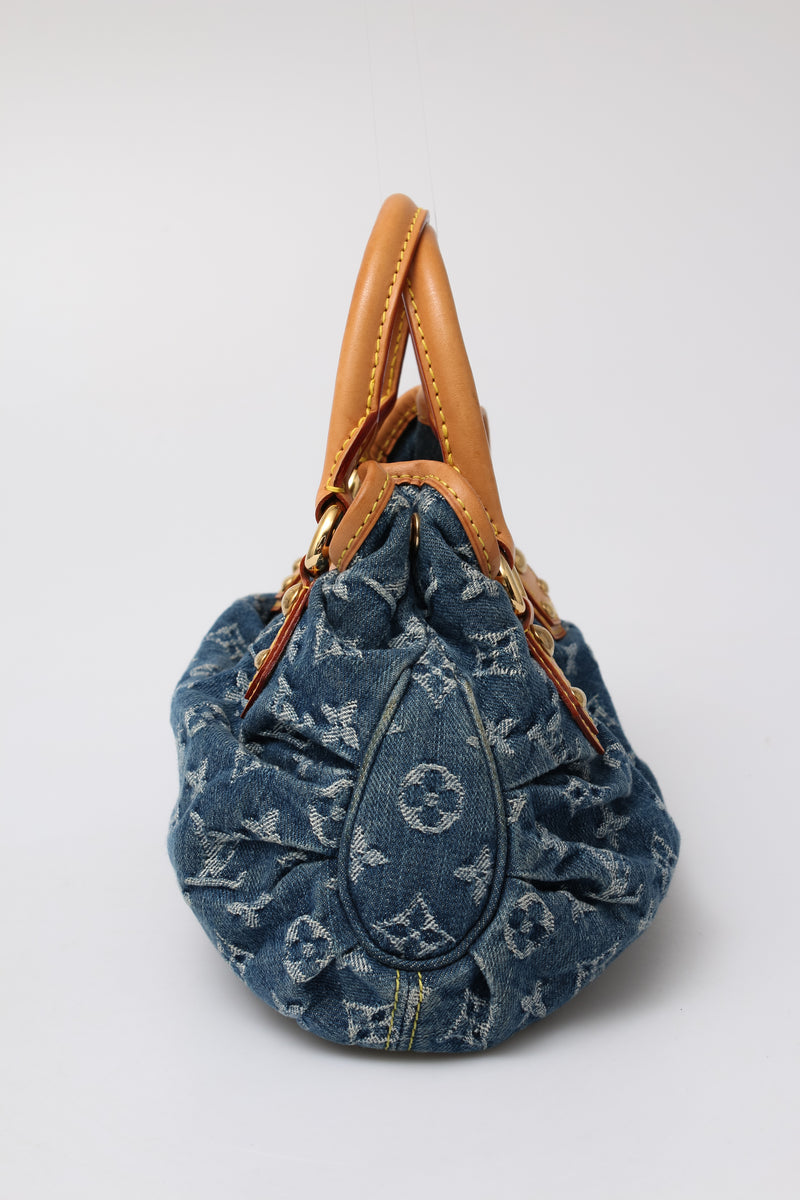 Louis Vuitton Monogram Denim Pleaty