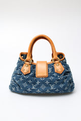 Louis Vuitton Monogram Denim Pleaty