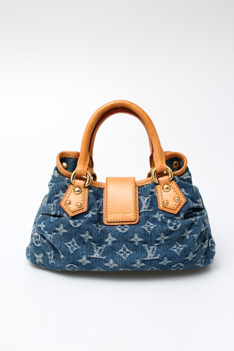 Louis Vuitton Monogram Denim Pleaty
