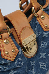 Louis Vuitton Monogram Denim Pleaty