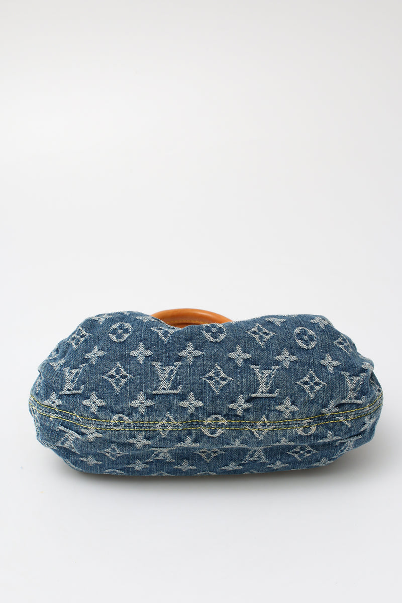 Louis Vuitton Monogram Denim Pleaty