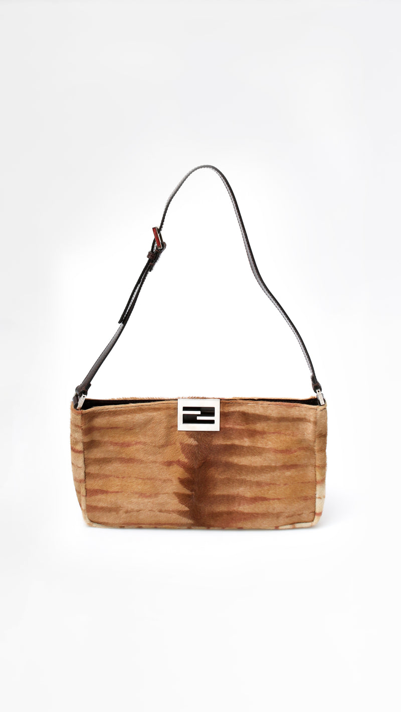 Fendi Calfskin Shoulder Bag