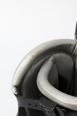 Chanel CC Leather Biker Boots