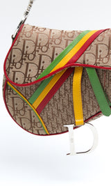 Dior Rasta Saddle Bag