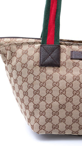 Gucci Supreme Monogram Tote Bag