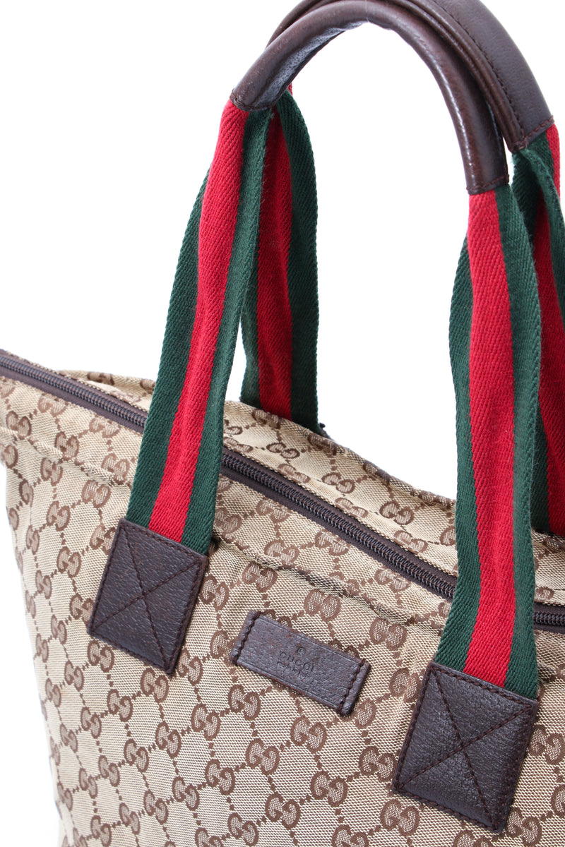 Gucci Supreme Monogram Tote Bag