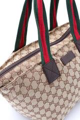 Gucci Supreme Monogram Tote Bag