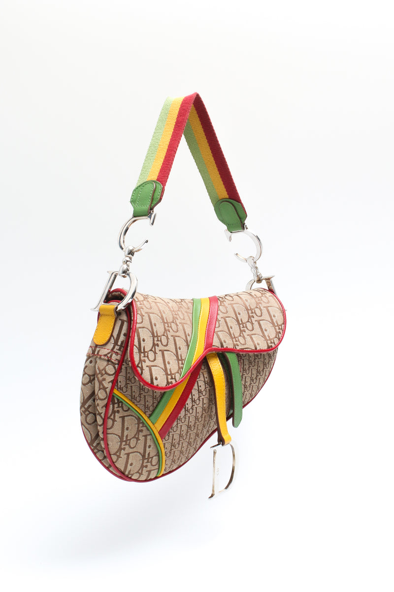 Dior Rasta Saddle Bag