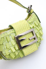 Fendi Python Mini Croissant