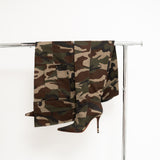 VETEMENTS Thigh-High Camo Boots