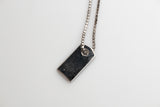 Dior Tag Rhinestone Necklace