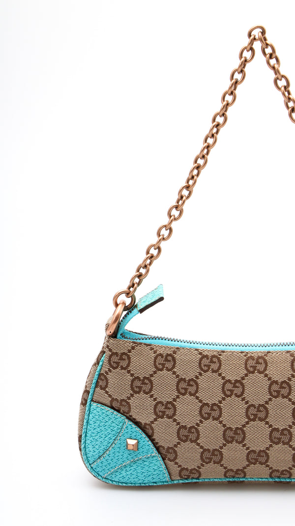 Gucci Monogram Chain Pochette