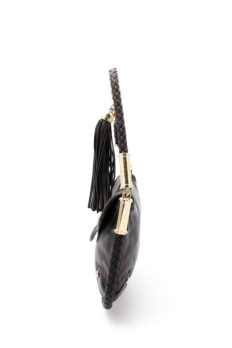 Gucci Leather Britt Tassel Bag