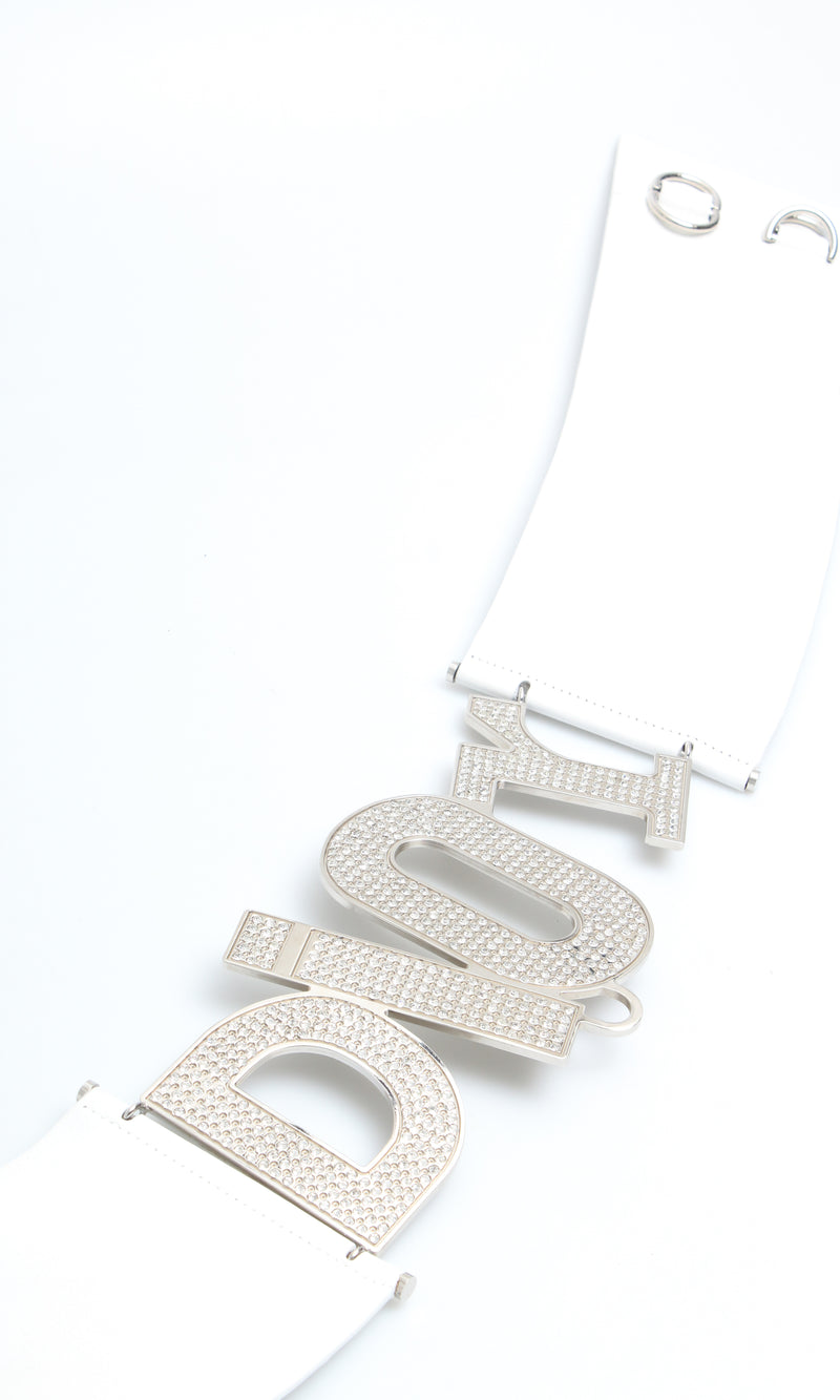 Dior Hardcore Logo Belt