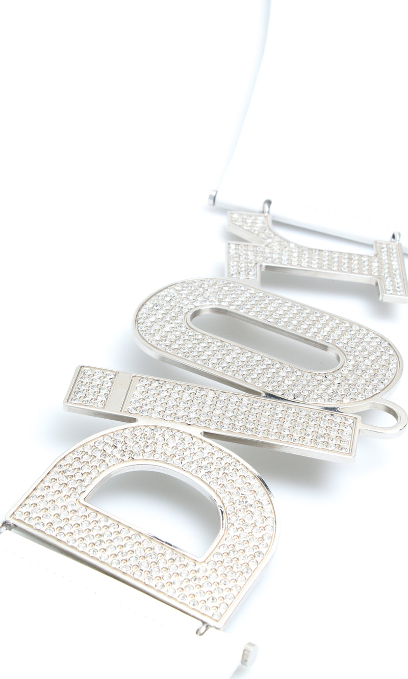 Dior Hardcore Logo Belt