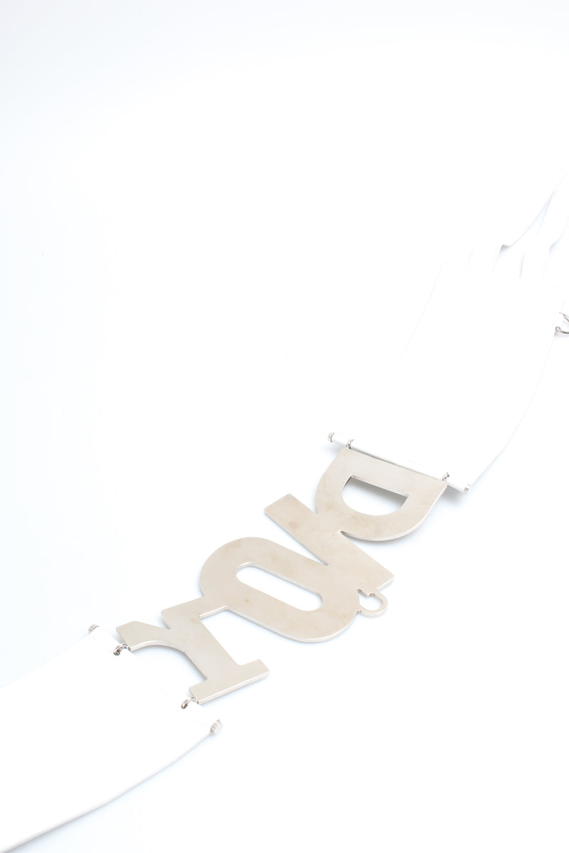 Dior Hardcore Logo Belt