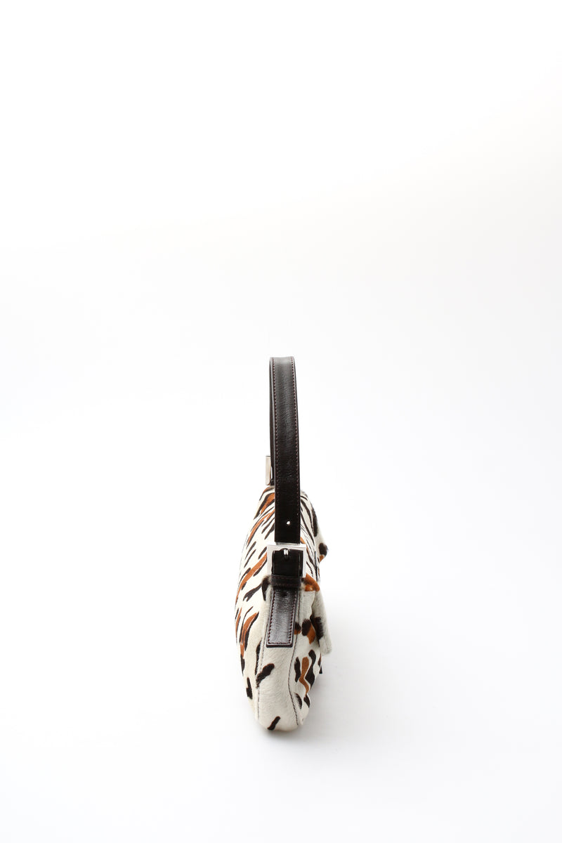 Fendi Leopard Pony Hair Baguette