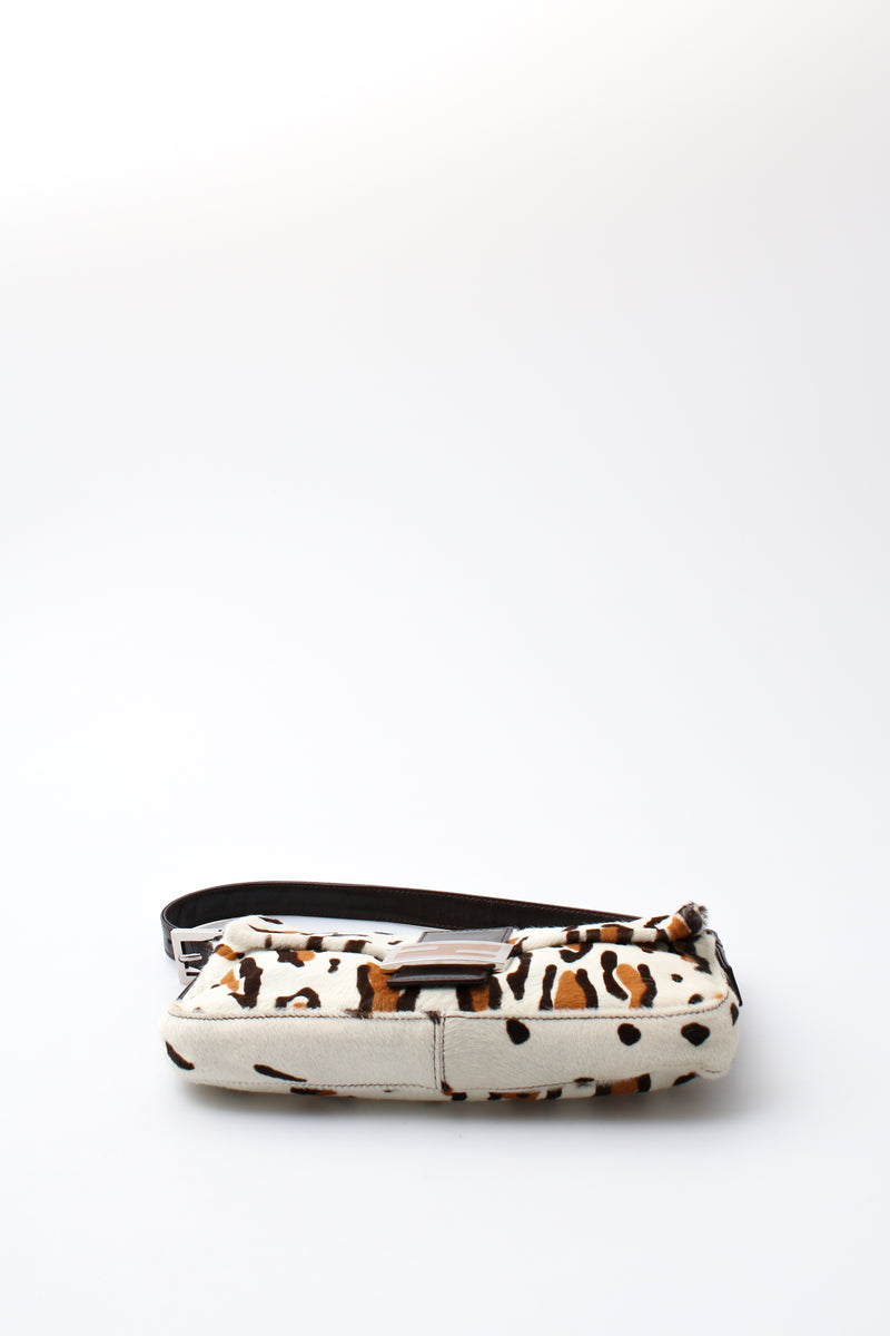 Fendi Leopard Pony Hair Baguette