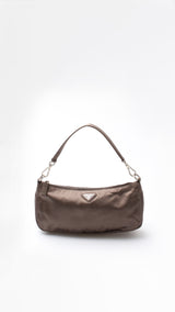 Prada Satin Pochette Bag
