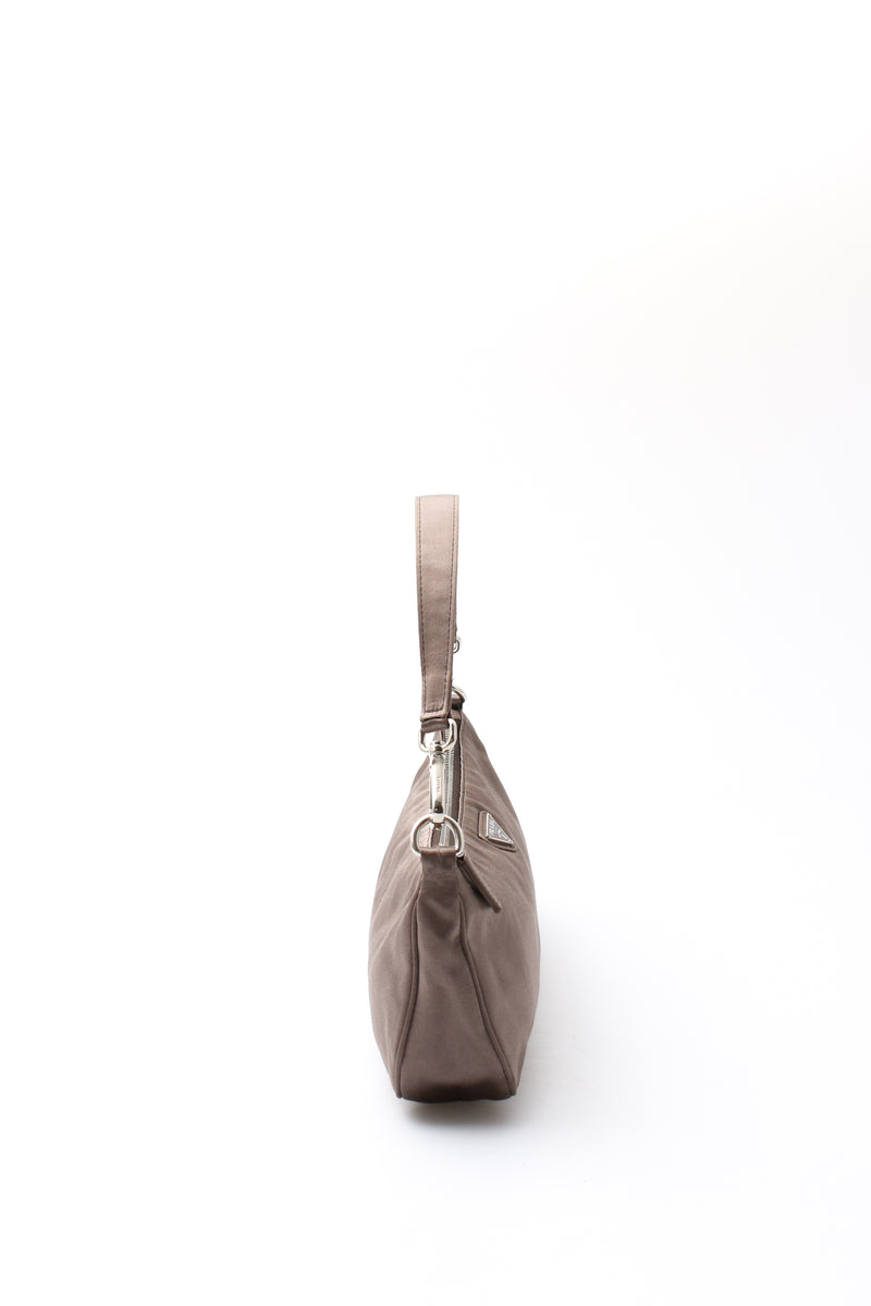 Prada Satin Pochette Bag