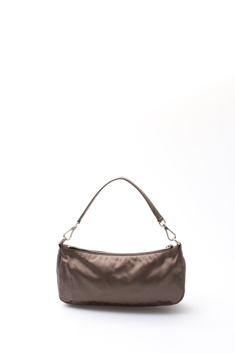 Prada Satin Pochette Bag
