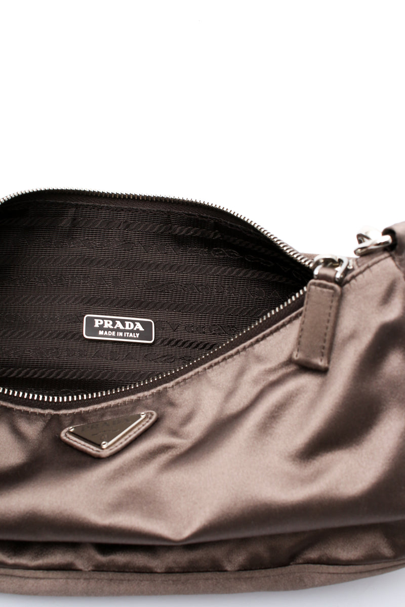 Prada Satin Pochette Bag