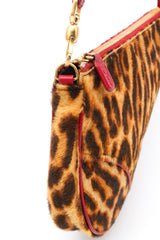 Dior Leopard Mini Saddle Bag