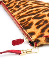 Dior Leopard Mini Saddle Bag