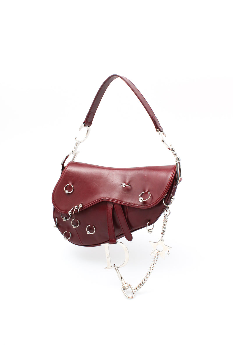 Dior Hardcore Piercing Saddle Bag