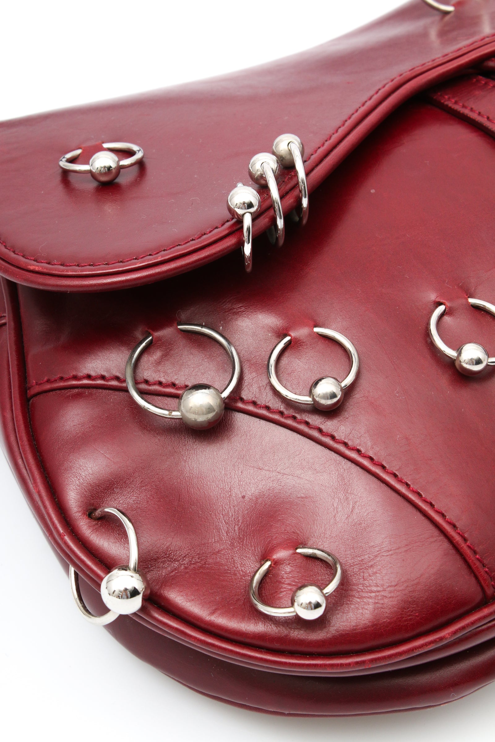 Dior Hardcore Piercing Saddle Bag – Jean Vintage