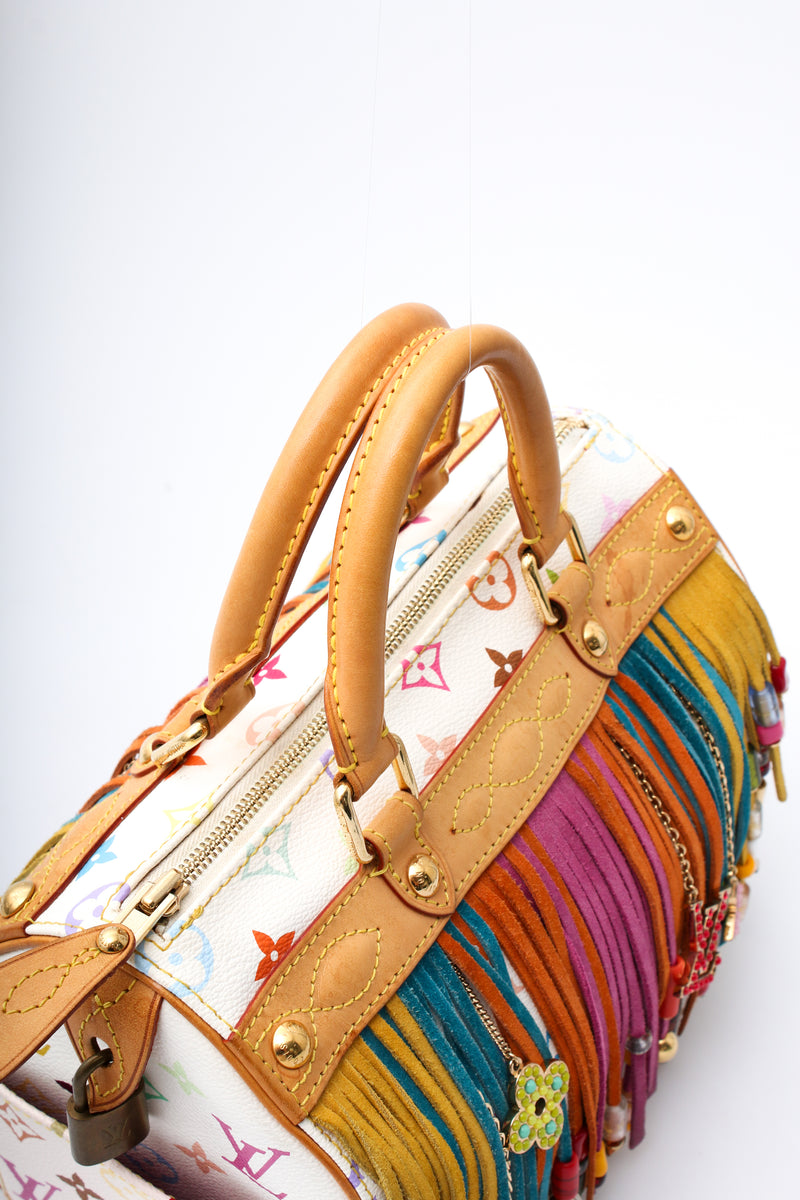 Louis Vuitton X Takashi Murakami Monogram Fringe Speedy 25