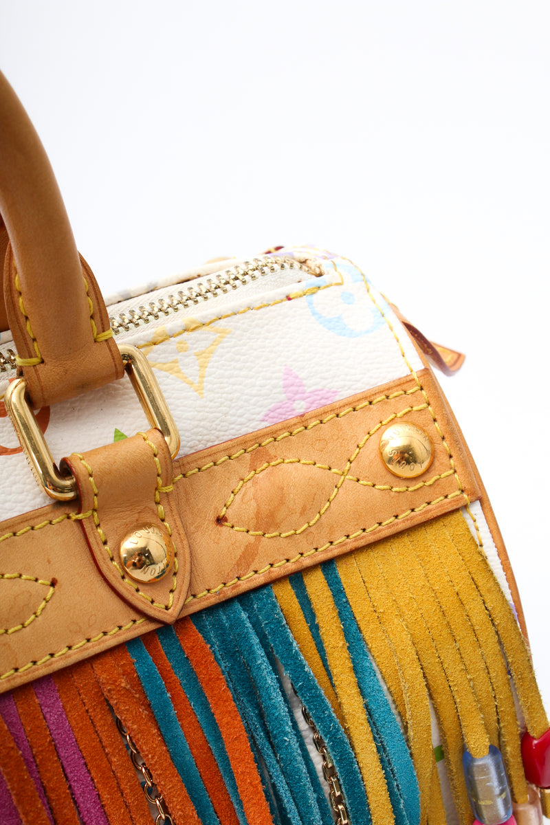 Louis Vuitton X Takashi Murakami Monogram Fringe Speedy 25
