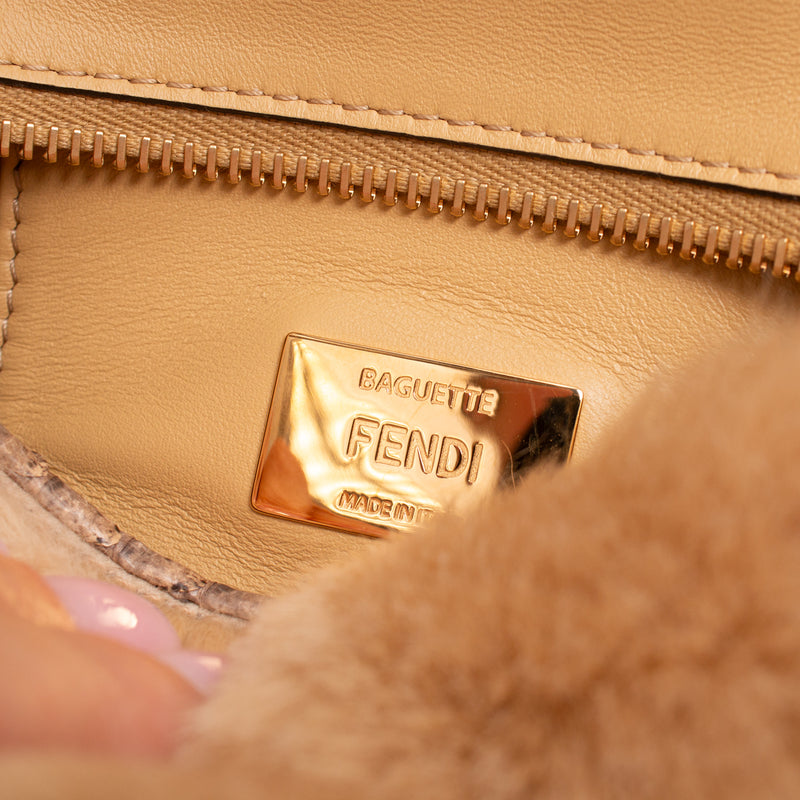 Fendi Multi Fur Baguette