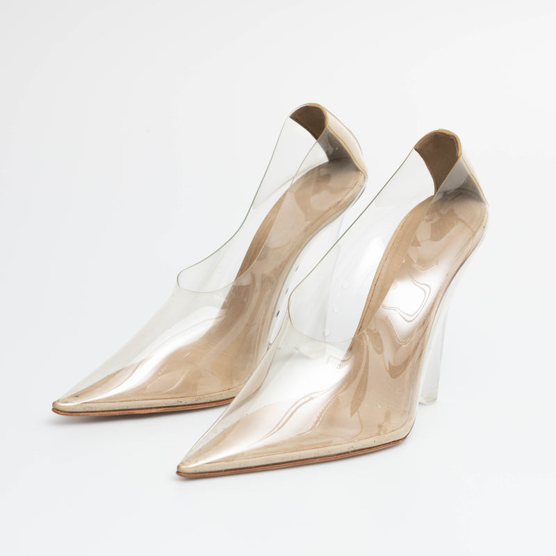 Yeezy Clear Pointed Heels – Jean Vintage - Main Image