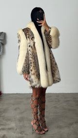 Vintage Lynx Fur Coat
