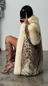 Vintage Lynx Fur Coat