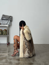 Vintage Lynx Fur Coat