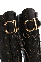 Dior Croc CD Logo Boots