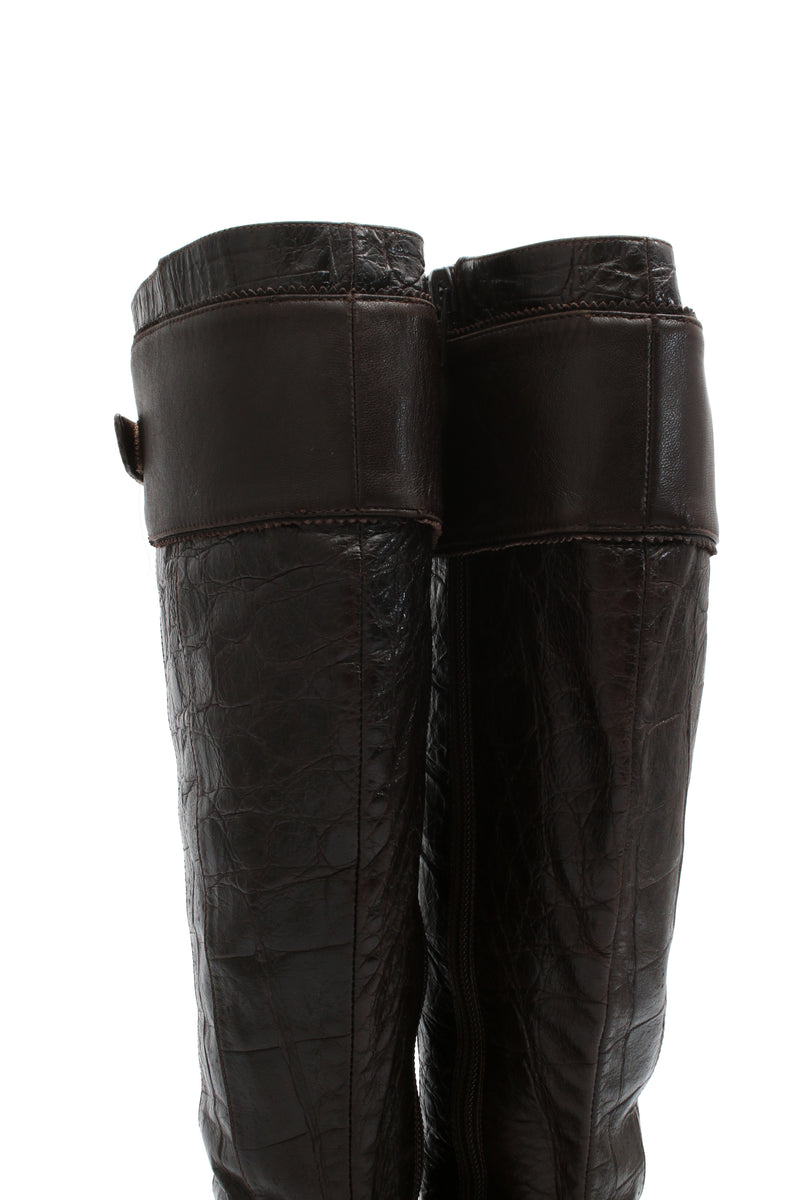 Dior Croc CD Logo Boots