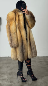 Vintage Fox Fur Coat