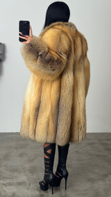 Vintage Fox Fur Coat