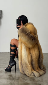 Vintage Fox Fur Coat