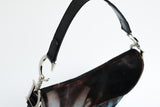 Dior Tie Dye Calf Hair Saddle Bag