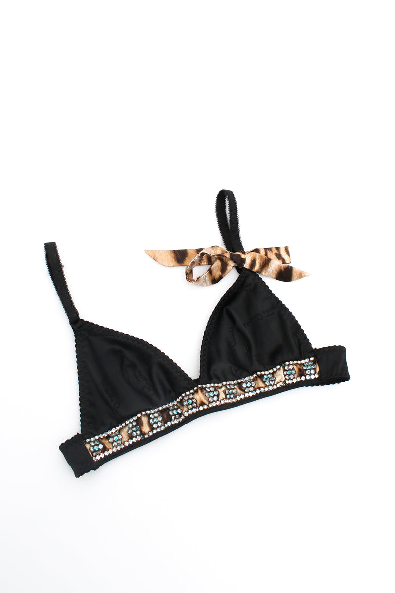 Roberto Cavalli Silk Bra