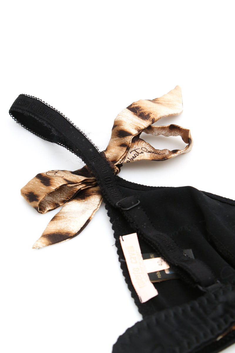 Roberto Cavalli Silk Bra