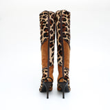 Casadei Pony Leopard Boots