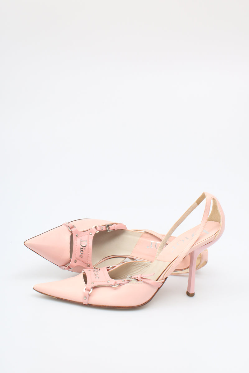 Dior Bondage Heels